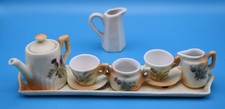 Gemma Miniature Ceramic Tea Party Set Floral Design