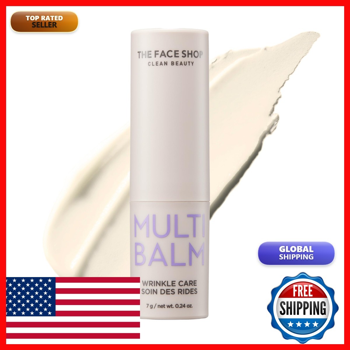 The Face Shop Wrinkle Care Multi Balm - Anti-Wrinkle Treatment Stick
