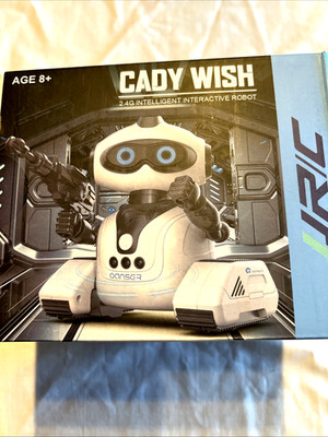Cady Wish Remote Control 2.4G Intelligent Interactive Robot - White