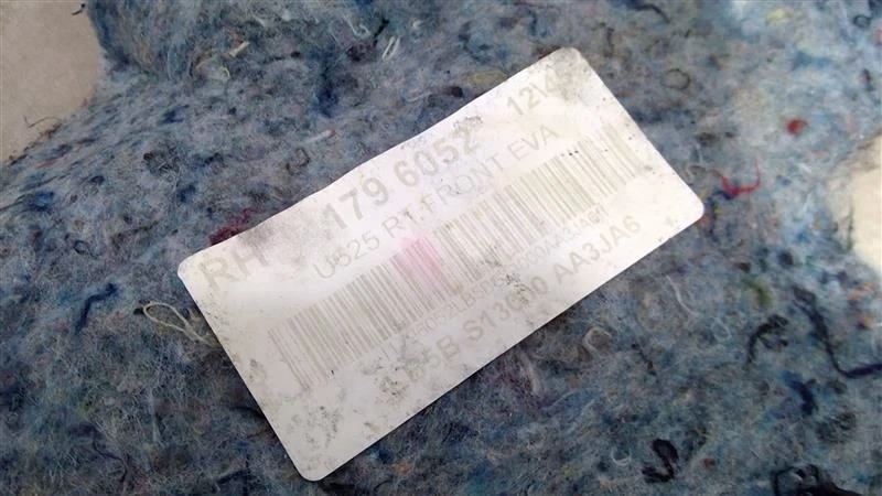 2020-2022 FORD EXPLORER FRONT RIGHT FLOOR LINER MAT CARPET LB5B-S13000-AA - Image 3 of 4