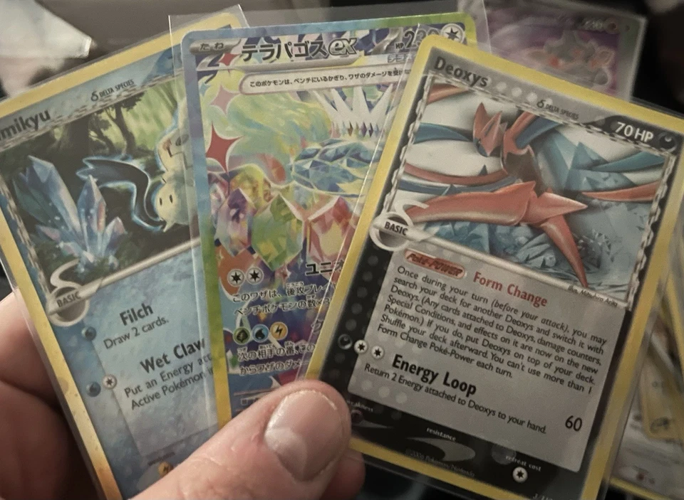 New Pokemon Mystery Box 2 Graded Slabs + 3 Pokemon Packs + 10 Hits Ex V Vstar - Image 2 of 4