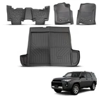Complete Floor Mats + Cargo Liner for Toyota 4Runner 13-24 5-Seats TPE Anti-Slip