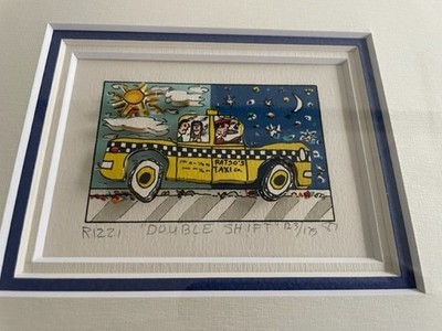 James Rizzi ''DOUBLE SHIFT''  123/175   1987  3-D