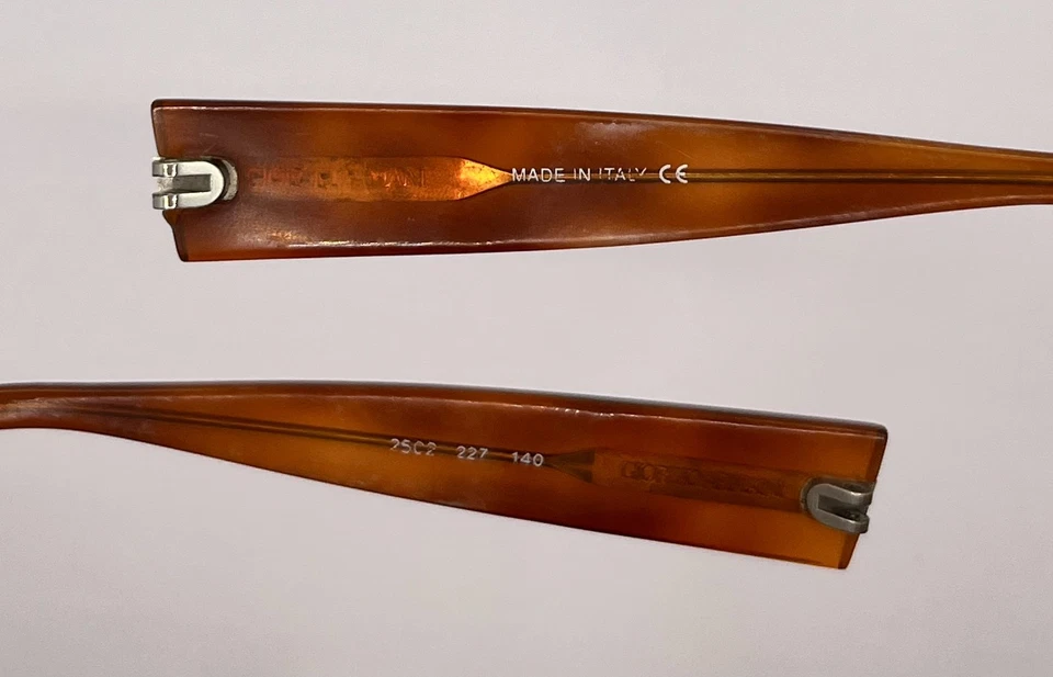 4763 - GORGIO ARMANI 2502 NARANJA AMBOS TEMPLOS AUTÉNTICOS Foto 3 de 4