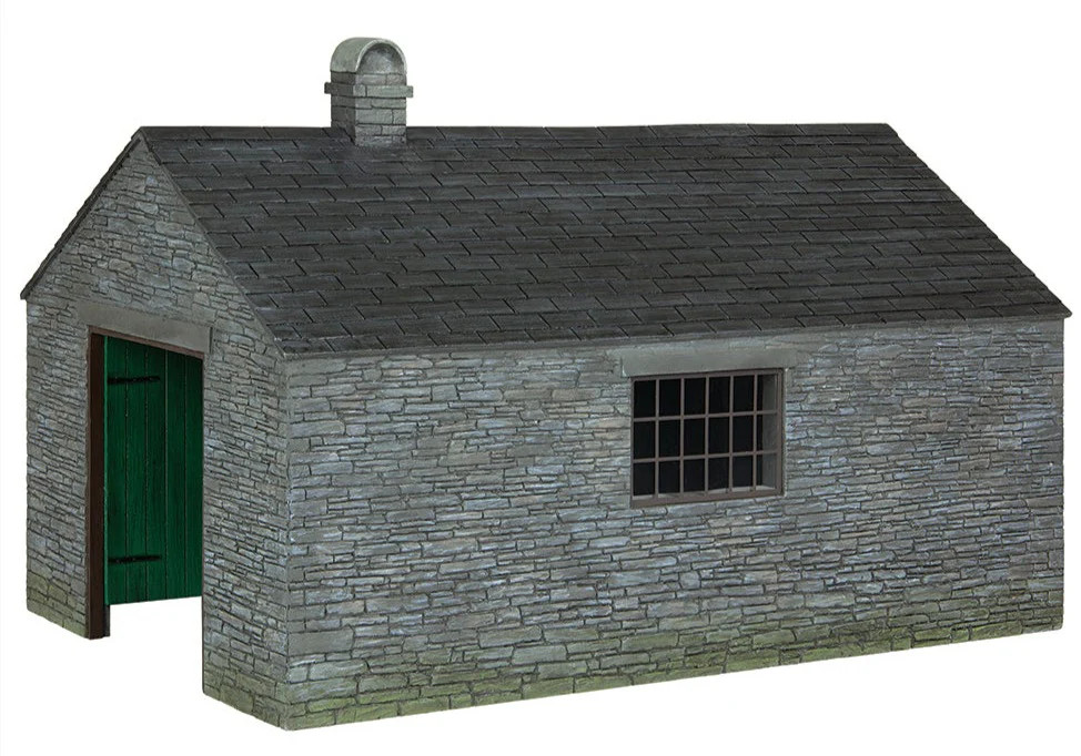 Scenecraft 47-0101 Narrow Gauge (NG7) Slate Built Engine Shed