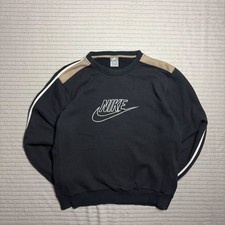 Vintage Nike Crewneck Dark-Colored Logo Swoosh