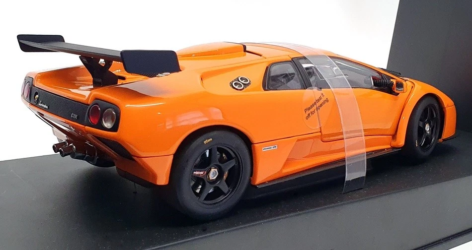Autoart 1/18 Scale Diecast 74523 - 2001 Lamborghini Diablo GTR - Orange — 第 3/4 张图片