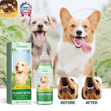 Fresh Breath Dog Teeth Cleaning Gel Dental Care for Puppy Oral Hygiene