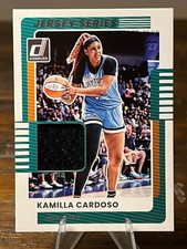 2025 Panini Donruss WNBA #56 Kamilla Cardoso Jersey Series [MEM] Chicago Sky