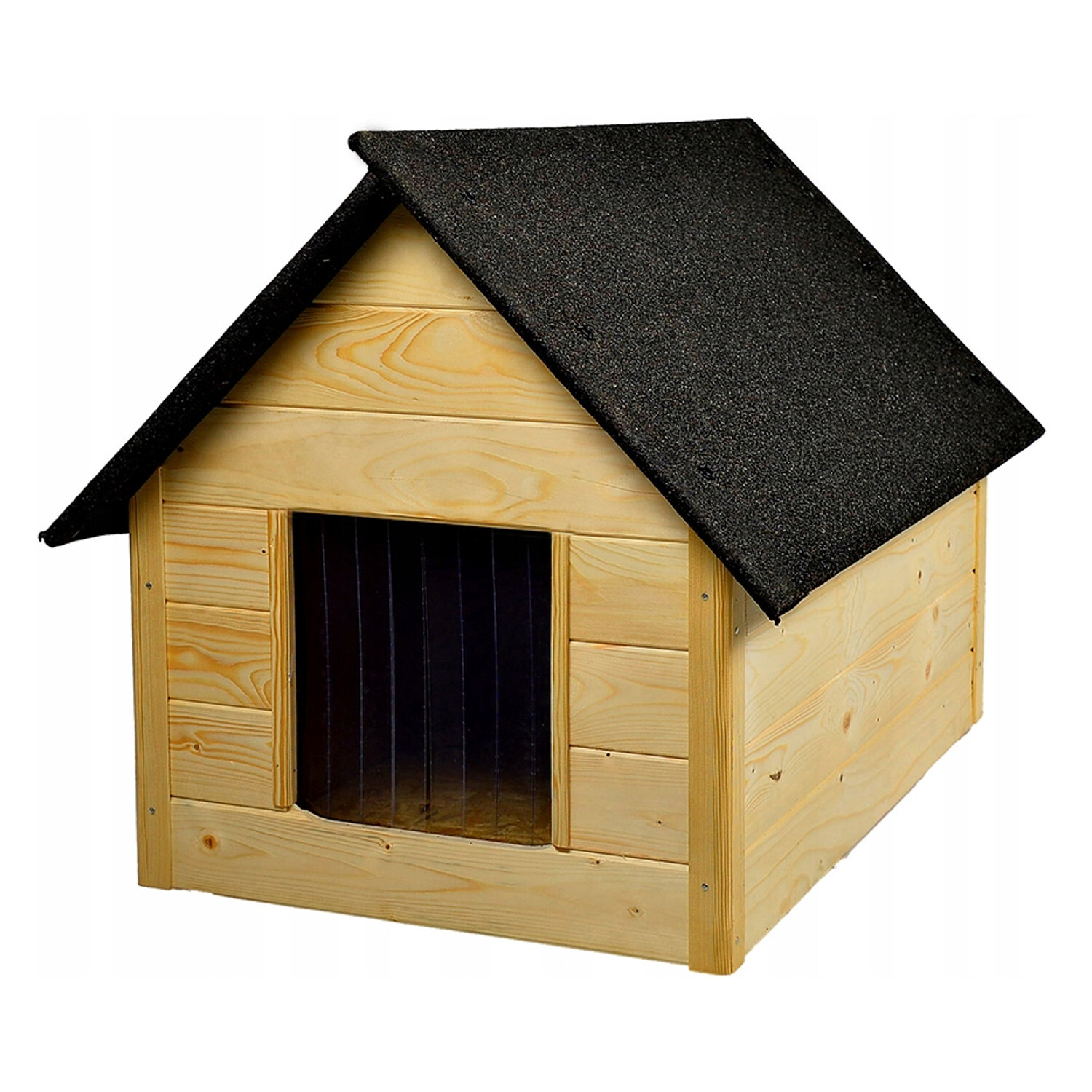 Caseta para perros grande aislada universal Woodok madera 40mm Buda XL