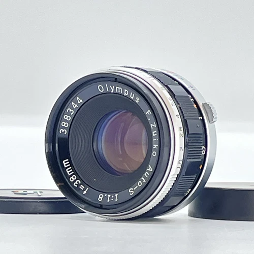 [N MINT / Cap] Olympus F.Zuiko Auto-S 38mm f1.8 Lens for Pen F FT FV JAPAN