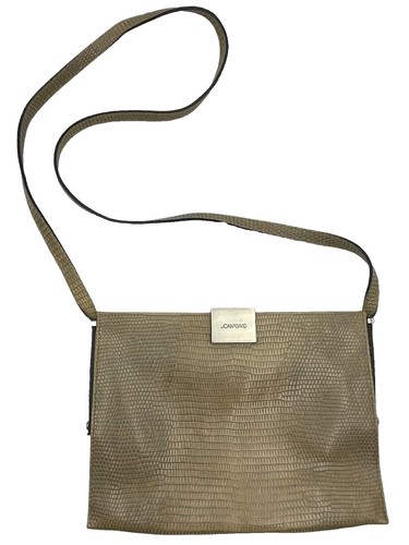 Joan & David Brown Backpack Laptop Bag Coated Faux Leather Joan & David Backpack Laptop Travel Bag Brown Faux Leather  main image 4