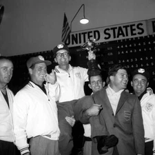 America's winning Ryder Cup team captain Jerry Barber finds hi- 1961 Old Photo