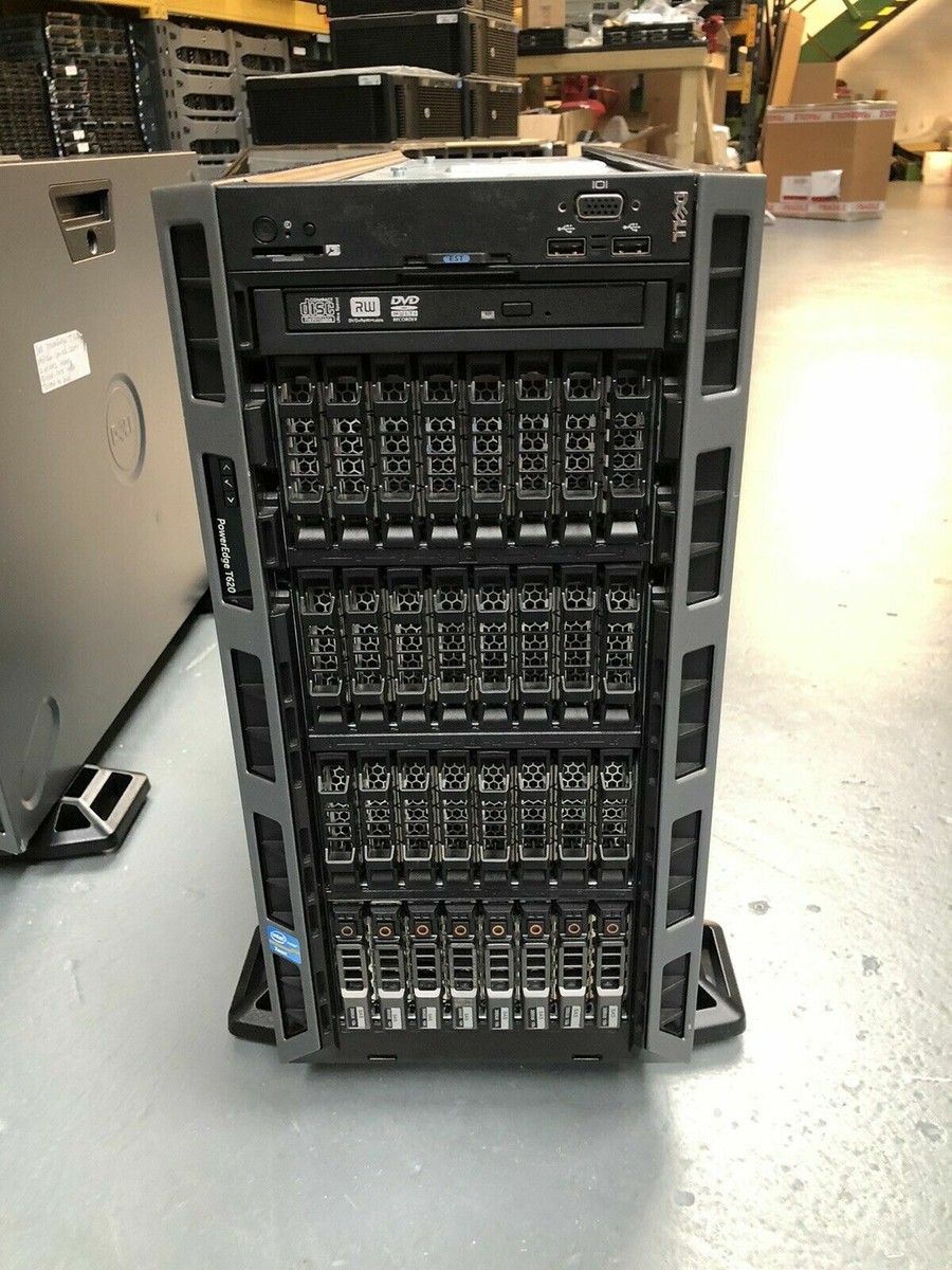 Dell PowerEdge T620 Dual Xeon 16-CORE 96GB 128GB 192GB DDR3 8TB