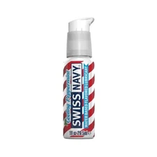 Swiss Navy Cooling Peppermint Flavored Lubricant - 1 oz