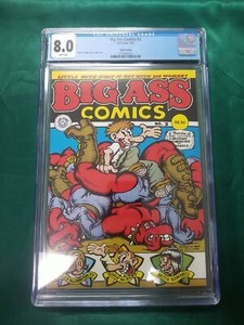 Big Ass Comics #2 CGC 8.0 Robert Crumb underground comix NEW CASE
