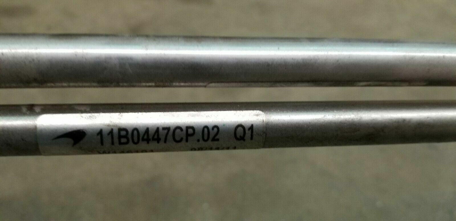 MCLAREN MP4-12C REAR SHOCK ABSORBER OIL PIPE LINE SET OEM 11B0447CP 11B0446CP