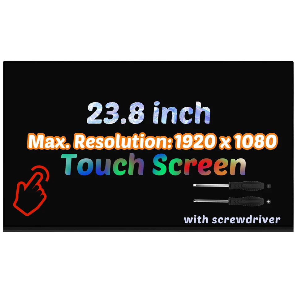 DLLCD 5M10U49651 LM238WF5-SSE1 Lenovo 23.8" LED LCD Panel Touch For F0EM0003US New