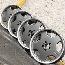 Mercedes S500 S600 19 Inch Oem Monoblock Ii Genuine Amg Wheel Square Set