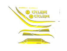 GARELLI CICLONE GIALLO - GRIGIO kit completo ADESIVI _