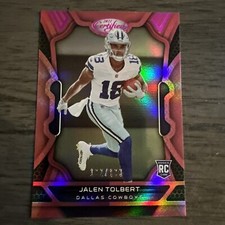 2022 Panini Certified - Rookies Mirror Pink #130 Jalen Tolbert 182/199 (RC)