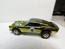 Boss Hoss Original Hot Wheels Redline Top Shelf Restoration Yellow over Chrome