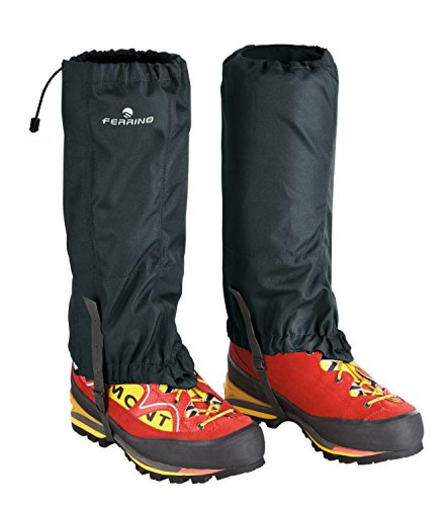 (TG. Taglia unica) Ferrino, Cervino, Ghette, Unisex, Nero, Unica - NUOVO