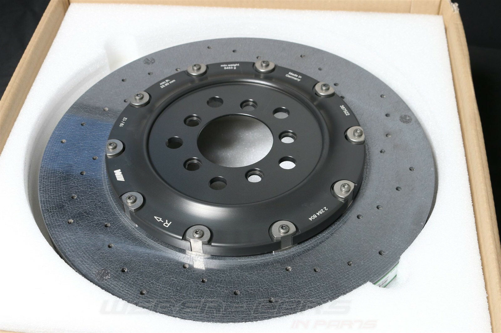 New & Orig 2284804 BMW M5 F10 600PS Carbon Ceramic Brake Disc Rear