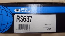 BRAND NEW BENDIX GLOBAL REAR BRAKE SHOES RS637 / 637 FITS VEHICLES ON CHART 