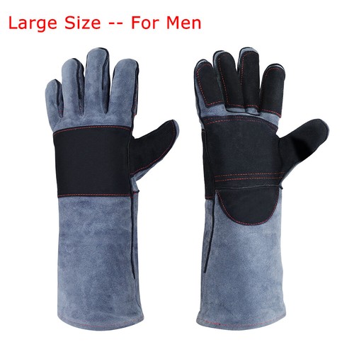 Gardening Gloves Rose Pruning Cactus Puncture Thorn Proof Leather Work Protector - Picture 11 of 11