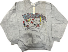 Snoopy Vintage Baseball Snoopy Sport Sweatshirt Vintage