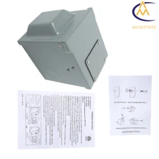 Outdoor Electrical Outlet Box 20A WRTR GFCI Receptacle Plug Rainproof w/ Switch