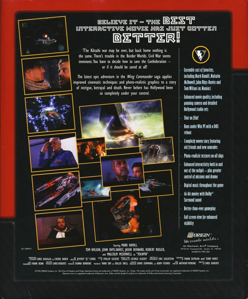 Wing Commander IV 4 The Price of Freedom PC Game 1996 Windows 10 11 - Image 2 of 2