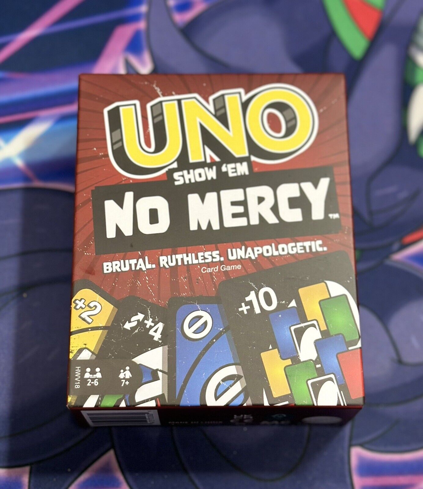 Mattel UNO Show em No Mercy Card Game