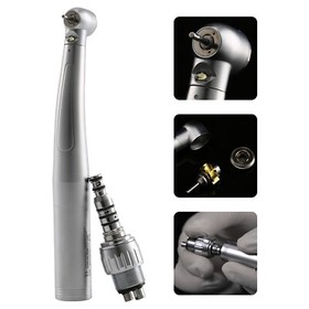 Dental LED E-generator Handpiece High Speed fit KAV / 4 Hole Coupler Swivel nes