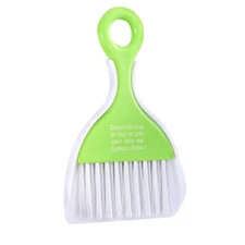 Small Desktop Sweeper Cleaning Brush Small Broom Dustpan Set (Random Color)