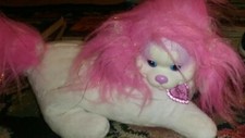 Guc Puppy Surprise plush stuffed animal pink white Mama dog and 4 puppies babies