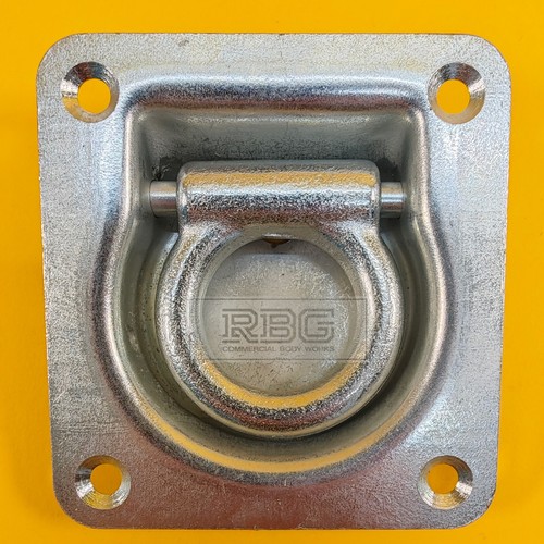10x Recessed Lashing Rings Tie Down Anchor Zinc Plated Truck Trailer Horsebox... - Picture 15 of 18
