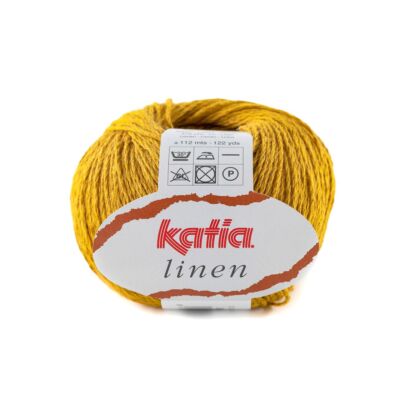 LINEN von Katia - MOSTAZA (26) - 50 g / ca. 112 m Wolle
