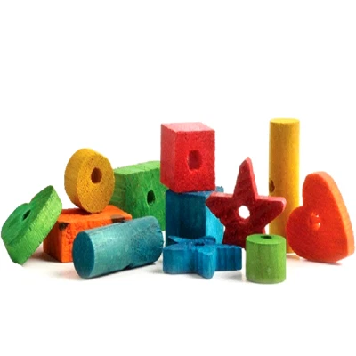 NIBBLES BAG 'O' CHEWS 12 Pack : Sharples Small Animal Fruit Wooden Rabbit Gnaws