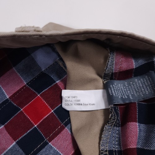 Chino/pantalones informales de pierna recta ajustados de algodón lavado caqui verdadero Bonobos para hombre 38x32 - Imagen 12 de 14