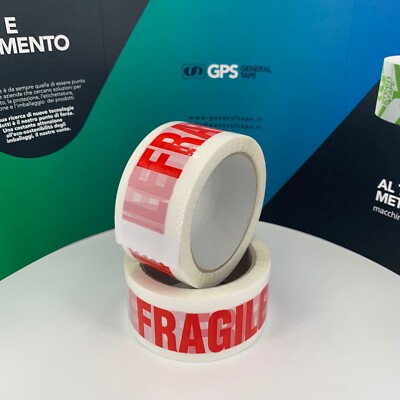 Scotch Imballaggio Nastro Fragile 36 Rotoli - Adesivo Forte Per Imballi Sicuri Nastro Resistente
