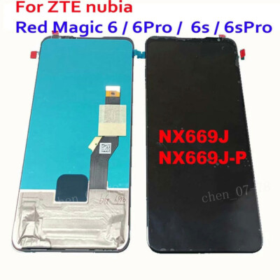 For ZTE Nubia Red Magic 6 6Pro 6S 6SPro NX669J LCD Touch Screen Replacement