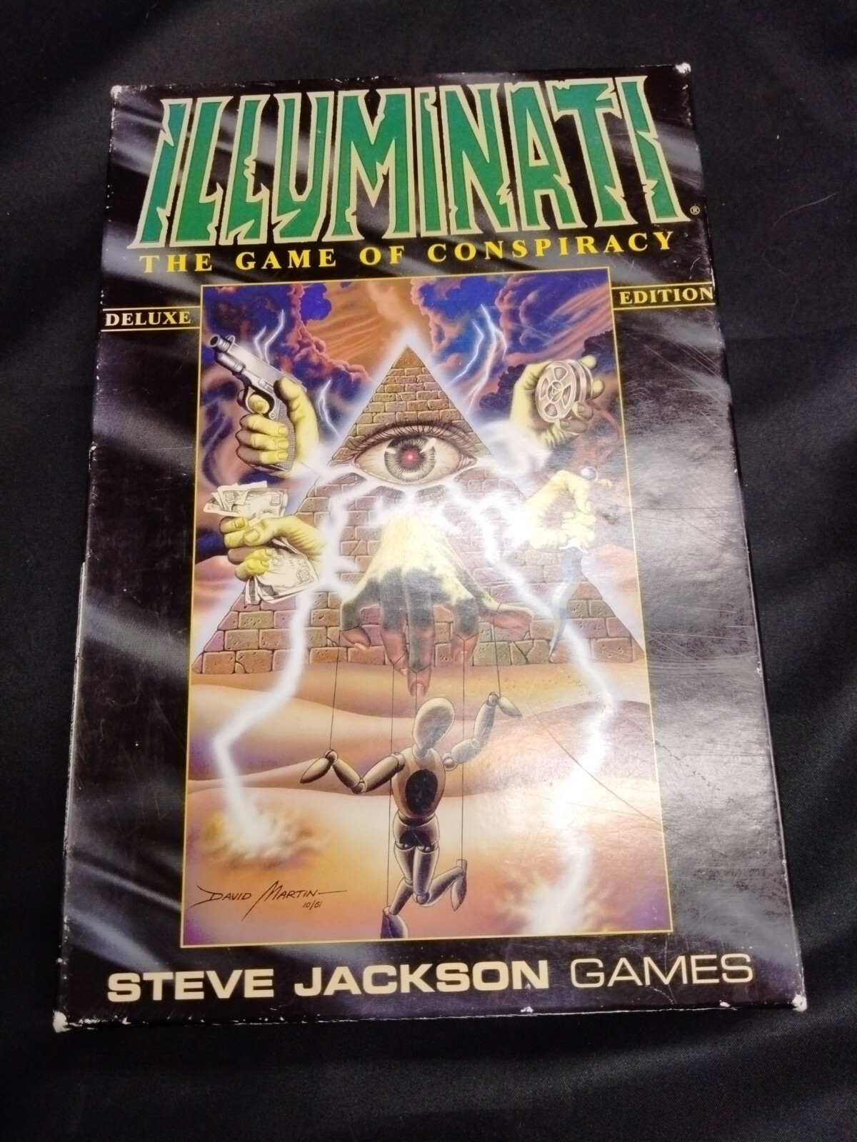 Deluxe Illuminati : The Game of Conspiracy by Steve Jackson (1998,  Hardcover, Deluxe) for sale online | eBay
