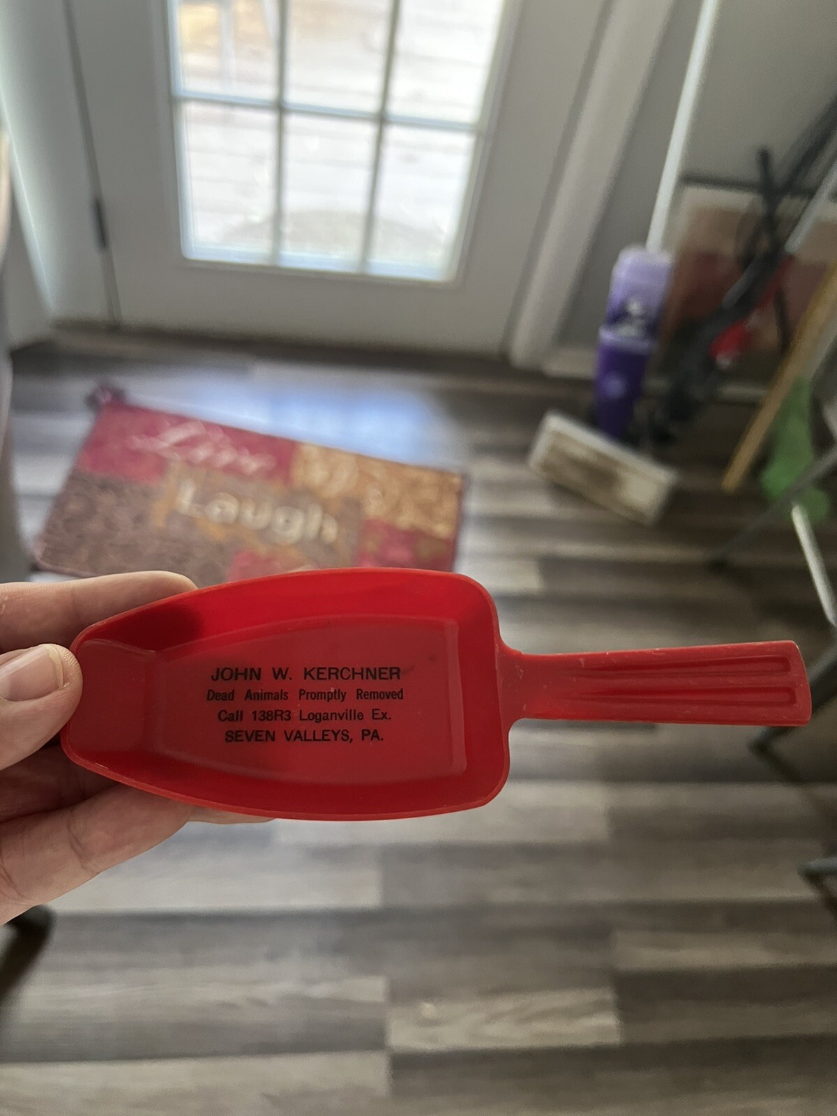 vintage rare john kerchner seven valleys pennsylvania york pa red scoop