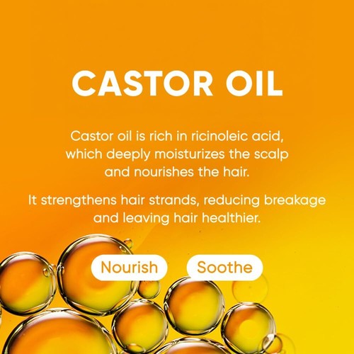 Barra de champú de aceite de ricino 2.0 - Hidratante e hidratante para el cabello natural... - Imagen 4 de 8