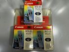 Canon Bci-21 Black Ink Genuine Cartridges Sealed Unopened Lot of 3 -Nos