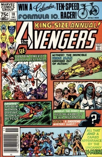 THE AVENGERS ANNUAL #10 (1963) FIRST APPEARANCE ROGUE VF/NM MARVEL NEWSSTAND