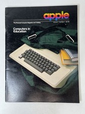 VINTAGE 1979 APPLE PERSONAL COMPUTER MAGAZINE CATALOG VOLUME 1 ISSUE 1 MINT