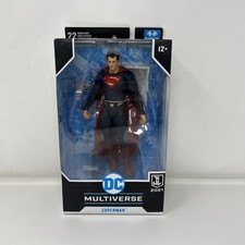 McFarlane DC Multiverse Superman Justice League JL 2021 Blue Red New Box Damage